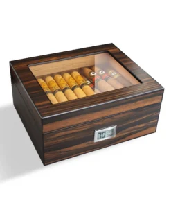 Tischhumidor mit Glasdeckel