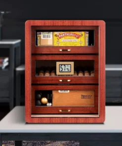 elektrischer Humidor mit Glastür