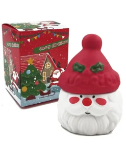 Großpackung individuell anpassbares Weihnachtsmann-Vierschicht-Metall-Mahl- und Rauchset