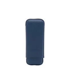 Zigarrenetui Wess 2er Robusto blau