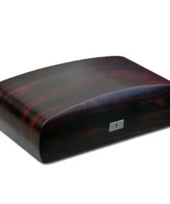 Pegasus Humidor Makassar matt konvex für 80 Zigarren