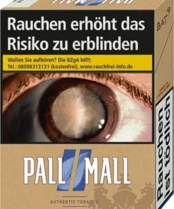 Pall Mall Authentic Blue XXL Zigaretten