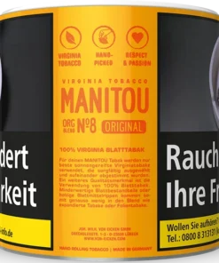 Manitou Organic Blend No 8 Gold Tabak