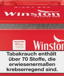 Winston Red Giant Box Volumentabak