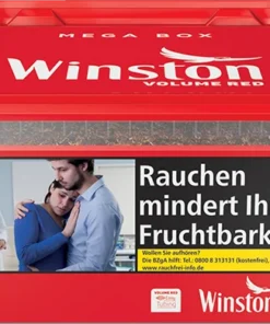 Winston Red Mega Box Volumentabak