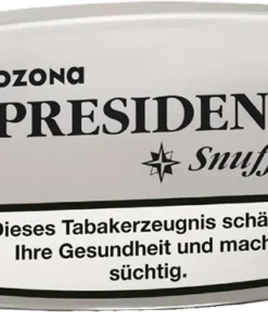 Ozona President Snuff-Dose – Schnupftabak