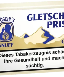 Gletscherprise Gold Snuff-Dose – Schnupftabak