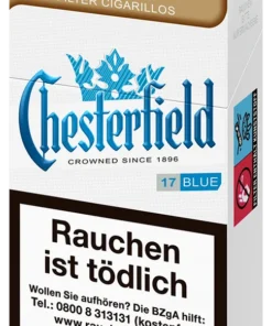 Chesterfield Blue King Size Filter Zigarillos