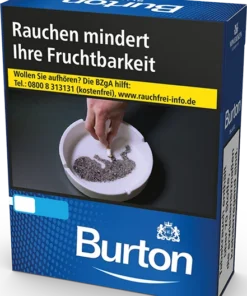 Burton Blue XL-Box Zigaretten
