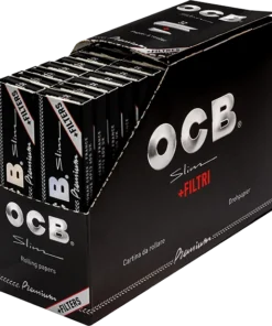 OCB Premium Black Long Slim Zigarettenpapier & Tips