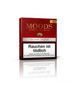 Dannemann Moods Silver Filter 18er