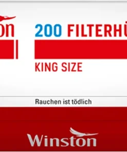 Winston King Size Zigarettenhülsen