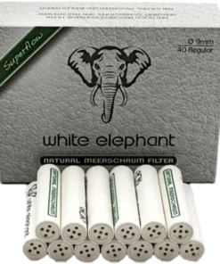 White Elephant 9mm Meerschaum Filter