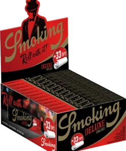 Smoking Deluxe King Size Zigarettenpapier + Tips