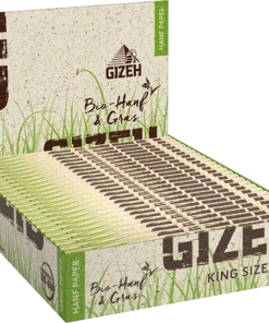 Gizeh Hanf + Gras King Size Slim Zigarettenpapier