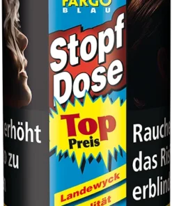 Fargo Stopf-Dose Blau XXL Tabak