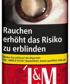 L&M Cigarette Tobacco Red Pouch