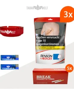 Benson und Hedges Volumentabak 3x Beutel mit 1000 Hülsen