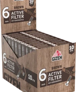 Gizeh Brown Active Filter 6mm