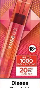 Vuse GO 1000 (PEN) Berry Watermelon 20 mg/ml Einweg E-Zigarette