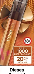 Vuse GO 1000 (PEN) Creamy Tobacco 20 mg/ml Einweg E-Zigarette