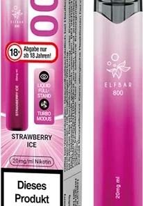 Elfbar 800 Strawberry Ice 20 mg/ml Einweg E-Zigarette
