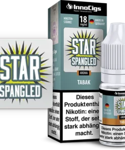 InnoCigs Liquid Star Spangled, Aroma Tabak 18 mg/ml