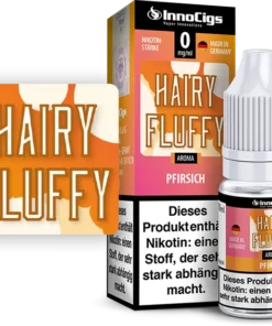 InnoCigs Liquid Hairy Fluffy, Aroma Pfirsich 0 mg/ml