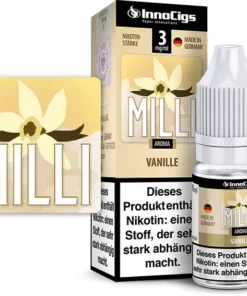 InnoCigs Liquid Milli, Aroma Vanille 3 mg/ml