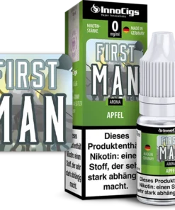 InnoCigs Liquid First Man, Aroma Apfel 0 mg/ml