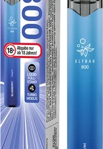 Elfbar 800 Blueberry 0 mg/ml Einweg E-Zigarette