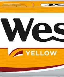 West Yellow Special Size Zigarettenhülsen