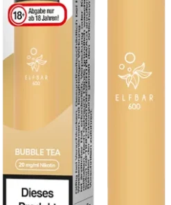 Elfbar 600 Bubble Tea 20 mg/ml Einweg E-Zigarette