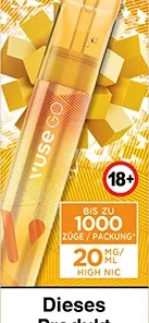 Vuse GO 1000 (PEN) Mango Ice 20 mg/ml Einweg E-Zigarette