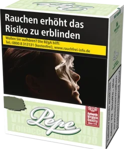 Pepe Bright Green 3XL-Box Zigaretten