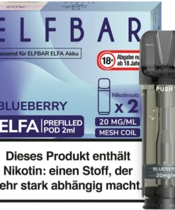 Elfbar Elfa Pods Blueberry 20 mg/ml (2er Pack)