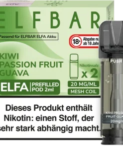 Elfbar Elfa Pods Kiwi Passion Fruit Guava 20 mg/ml (2er Pack)
