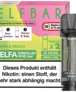 Elfbar Elfa Pods Apple Peach 20 mg/ml (2er Pack)