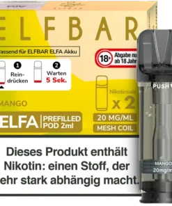 Elfbar Elfa Pods Mango 20 mg/ml (2er Pack)