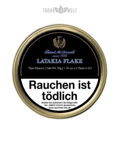 Robert McConnell Original Latakia Flake Pfeifentabak Dose
