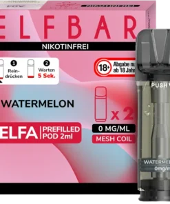 Elfbar Elfa Pods Watermelon 0 mg/ml (2er Pack)