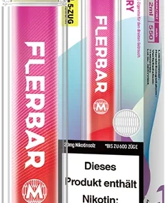 Flerbar M Alberry 20 mg/ml Einweg E-Zigarette
