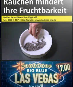 Las Vegas Blue Big Box Zigaretten