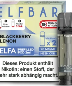 Elfbar Elfa Pods Blackberry Lemon 20 mg/ml (2er Pack)