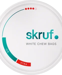 Skruf Ice Xtra #4 White Chew Bags