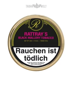 Rattray’s British Selection Black Mallory Pfeifentabak Dose