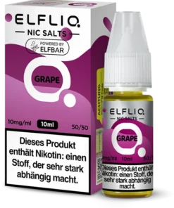 Elfliq by Elfbar – Liquid Grape – 10 mg/ml