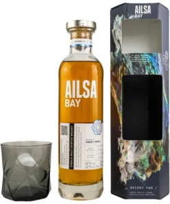 Ailsa Bay Sweet Smoke – Geschenkset mit Glas 0,7l