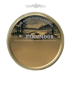 HU Tobacco Pipe Enthusiasts Dark Moor Pfeifentabak Dose
