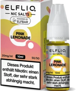 Elfliq by Elfbar – Liquid Pink Lemonade – 20 mg/ml